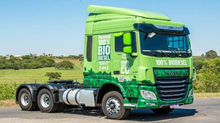 JBS realiza testes bem-sucedidos com biodiesel em caminhão DAF 530: Novo combustível à caminho do mercado