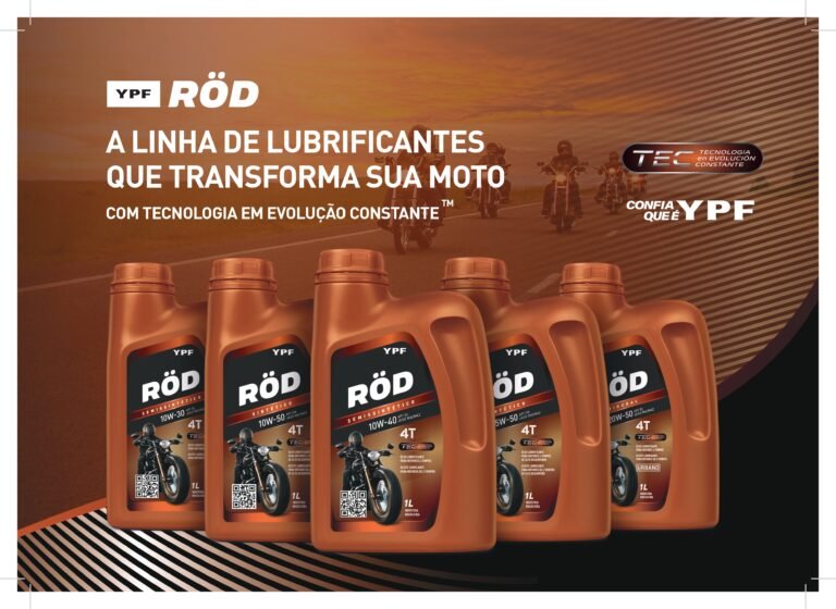 YPF Brasil lança RÖD, nova linha de lubrificantes para motocicletas
