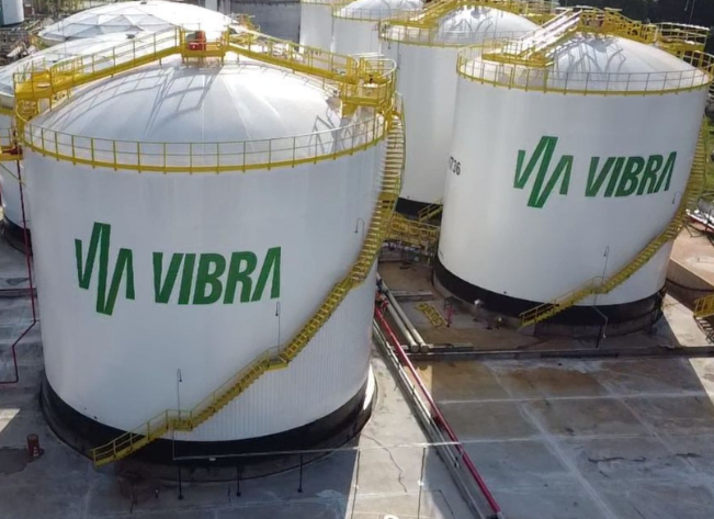 Vibra amplia transporte de combustíveis por navio